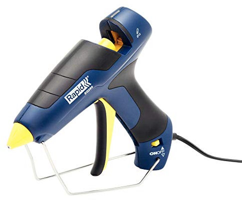 RAPID 5000426, Pistolet à Colle Haute performance 350 W, Pour différents types de collage, Bâton de Colle Ø 12 mm, EG280 Bleu
