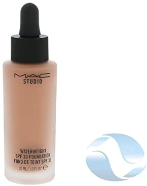 MAC Studio Waterweight Foundation, NW35, 30 ml