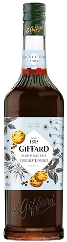 Giffard - Sirop Saveur Chocolate Cookie - Recette et Fabrication Françaises - Gourmand et Chocolaté - 1 Litre