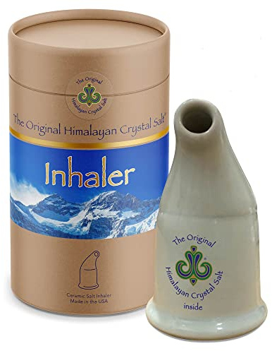 Original Himalayan Crystal Salt Inhaler for Bronchial and Lung Health | Made in USA