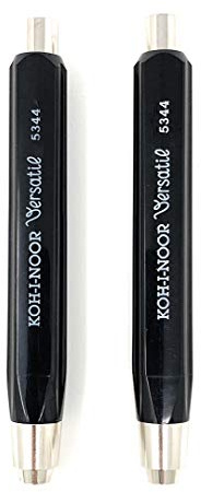 Koh-I-Noor 5344 - Portamine a pressione, 2 pezzi, diametro 5,6 mm, per schizzi, pianificare, disegnare, penna per artigianato
