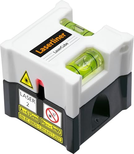 Laserliner LaserCube Niveau linéaire 635 nm (< 1 mW)