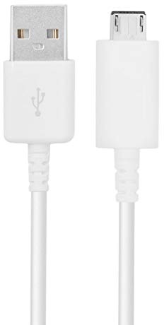 Samsung - Tpc© Cable Micro USB ep-dg925uwe Original para Galaxy s6, s6 Edge, s6 Plus, Note 4, Note 5, Blanco, Bulk