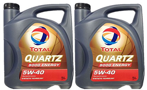 Total 2 x 5 Liter (10 Liter) Quartz Energy 9000 5 W-40 Motorenöl 5 W40
