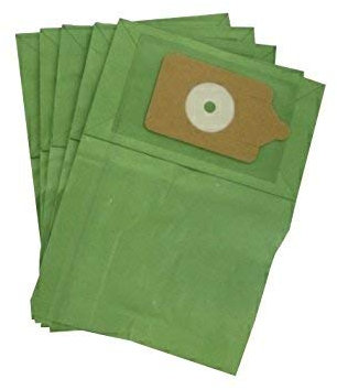 Pack of 5 Dust Bags For Numatic Henry Hoover Vacuum Cleaner Green