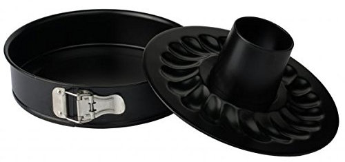 LARES - Set di stampi con fondo staccabile, Ø 26 cm, con fondo tubolare, antiaderente, facile da pulire, Made in Germany
