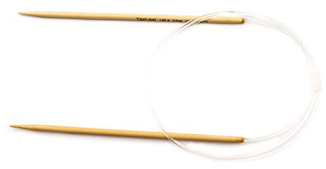 Clover Takumi Bamboo Circular 36-Inch Knitting Needles, Size 4 (3016/36-04)