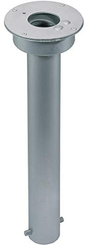 Alberts 774615 Ground Sleeve for Round bollards | Available in Different Designs | for Setting in Concrete, self-Clamping | hot-dip galvanised | for Post Ø 60 mm
