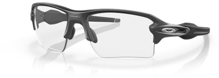 Oakley Sunglasses Sonnenbrille Flak 2.0 XL Silver (Steel), 59