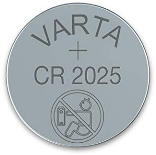 10er Set Varta (6025) CR 2025 Knopfzelle Lithium