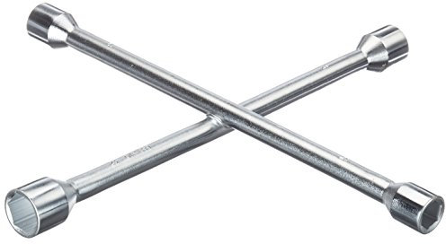 Radkreuz/Radmutternschlüssel/Kreuzschlüssel, DIN 899, mit Schlüsselweiten 17 x 19 x 21 x 23 mm