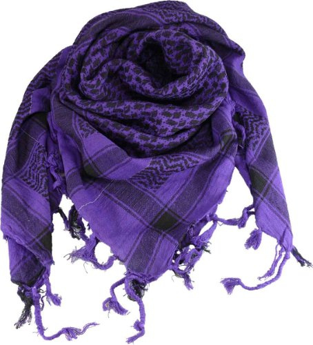 Harrys-Collection PLO Pali Tuch Schal in 20 Farben 100% Baumwolle dick