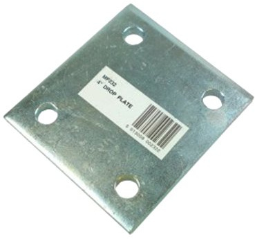 Maypole 4 Hole 4 Towball Drop Plate for Agricultural Applications