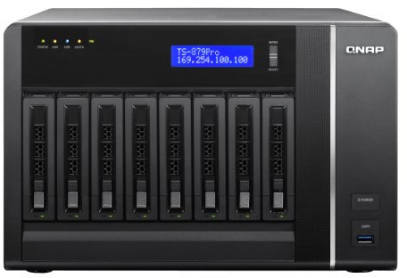 QNAP TS-879 Pro Turbo NAS - serveur NAS - 0 Go