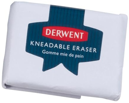 Derwent Kneadable Art Eraser, Mouldable, Ideal For Highlighting & Stippling, Professional Quality, 0700231