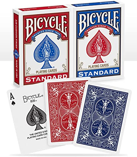 Bicycle Cartes Standard : 2 Jeux