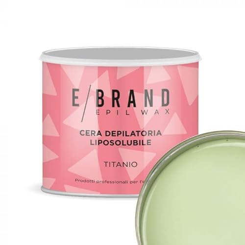 Ebrand Epil Wax Cera Depilatoria Titanio Aloe Vera, Liposolubile, Ebrand