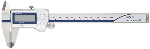 Mitutoyo 500–721–20 Digimatic Messschieber mit Statistische prozesslenkung, Hartmetall OD, 0–150 mm, IP67, 0,01 mm