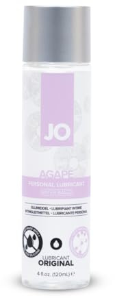 System JO - For Her Agape Lubricant 120 ml - wasserbasiertes Gleitgel ohne Glycerin und Parabene, kondomsicher