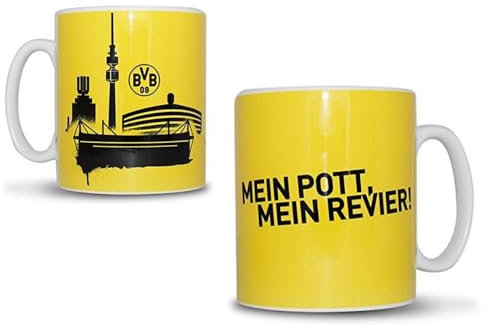 Borussia Dortmund BVB Tasse Mein Pott, Mein REVIER
