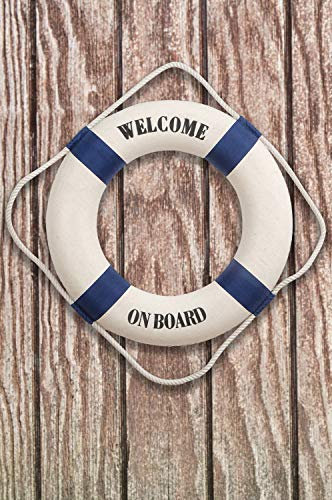 Rettungsring blau weiß Dekoration verschied. Gr., 50cm