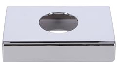 Inda AV042ACR Hotellerie Distributore di Sacchetti Igienici, ABS, Cromato, 3 x 10 x 14 cm