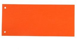 Trennstreifen RC-Karton 190g orange 240x105mm 100 St VE=1