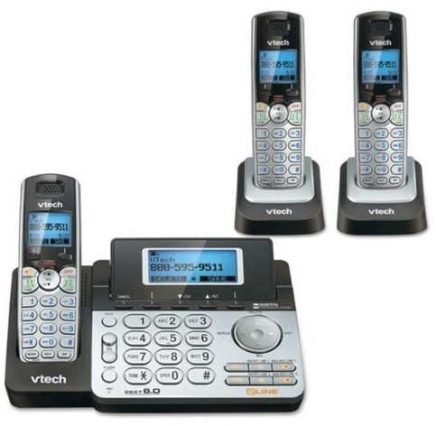 Dect 6.0 2 Line Cordless Phone With Answering And Addtl Handset