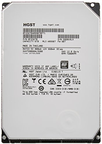 HGST Ultrastar 0F23270 Helium Platform Enterprise Hard Disk - 6 TB, 3,5 pollici