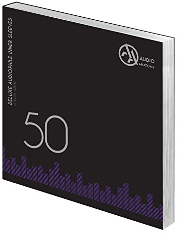 Audio Anatomy Vinyl-Innenhüllen 12 - Weiß, 50 Stück