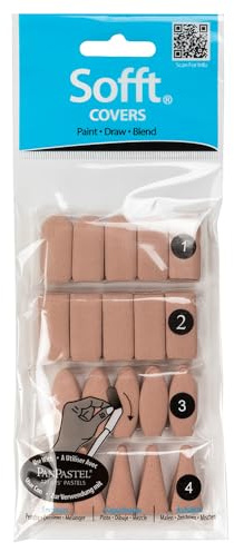 Sofft Artist Tools by GOLDEN, Covers - Mixed Pack (Refill Pack), Pack of 40, Professional Artist Pastels