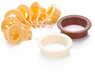 Tescoma Traditionelle Ausstecher für Linzer Plätzchen DELÍCIA, 8 St.