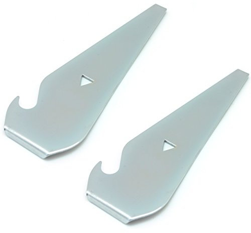 2 x CrazyGadget® Heavy Duty Stainless Steel Metal Paint Can Tin Opener Tool Aid Open Helper