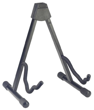 Stagg Universal A Frame Guitar Stand, Foldable, Transportable, Durable Black Finish, Suitable For All Acoustic, Classical, Electric & Bass Guitar