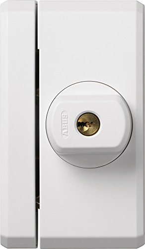 Abus Fts96 Serratura con Blocco, Blocco per Finestre con Doppio Chiavistello a Incastro, Serratura Multipla, Livello di Sicurezza: 10, 11209, Bianco