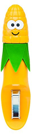 Joie Kitchen Gadgets 22944 Joie Corn Star Stainless Steel Stripper, Plastic, Yellow