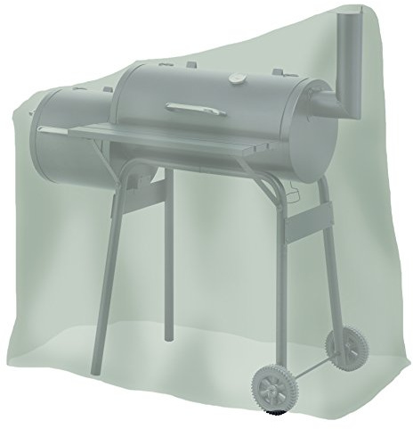 tepro Universal Abdeckhaube für Smoker klein, Farbe beige, aus besonders strapazierfähigem Polyester, Maße ca. 114 x 66,4 x 109,2 cm