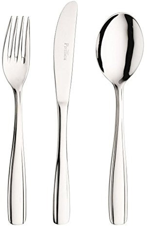 PINTINOX 12 Pezzi Posate Forchettina da Dolce Inox 18/10 - Spessore mm 2.0 Made in Italy Modello Australia 2