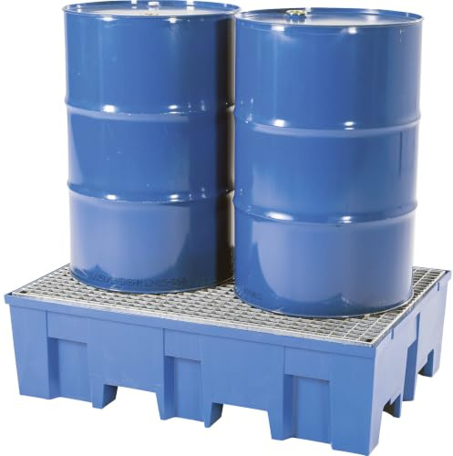 ASECOS Auffangwanne PE-HD Blau Gir vz unterfahr. V=220L, 865x1245x350