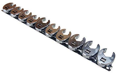 Bergen Lot de 10 clés métriques étoilées, 3/8