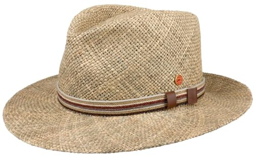 Mayser Calas Strohhut Traveller Uni Handmade Stoffgarnitur Made in EU Damen Sommer