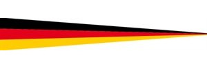 FRIP - XXL Langwimpel Deutschland ohne Adler 38 x 250cm Wimpel Fahne