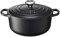 Le Creuset Cocotte Evolution de hierro fundido con tapa, Ø 20 cm, Redonda, Todas las fuentes de calor incl. inducción, 2,4 l, Negro mate