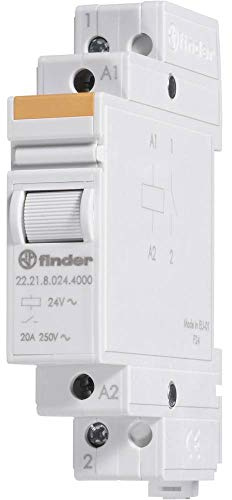 Finder Serie 22 - Relè monostabile modulare 2na 12Vac vite