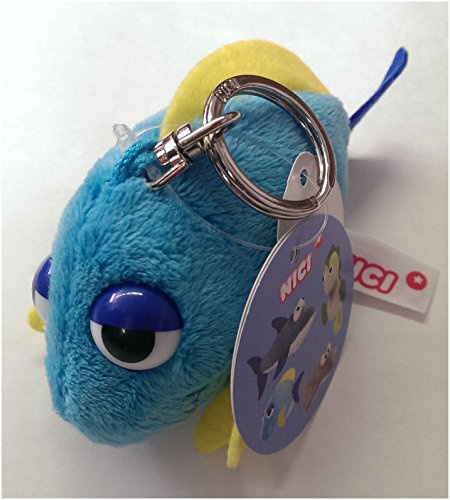 Nici 37191 - Schlüsselanhänger Fisch, 10 cm, blau