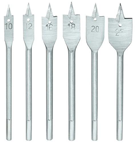 CON:P BP302306 Flachfräsbohrersatz 6-teilig