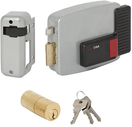 Cisa 11520-60 - Cerradura Eléctrica Para Puerta 11611, Entrada Izquierda, 70 Mm