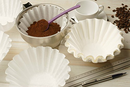 500 x 3 Pint White (Bleached) Commercial Coffee Filter Papers by Cool Products, Wantage (Filtropa/Bravilor)