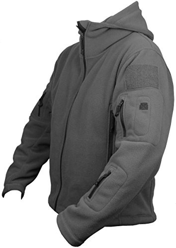 Savage Island Men's Windproof Military Fleece Combat Jacket Tactical Hoodie