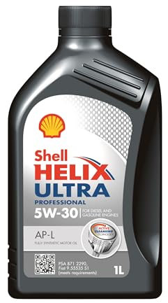 SHELL Motoröl 5W-30 Helix Vollsynthetiköl Motor Öl ACEA C2 Ultra Prof AP-L 1L